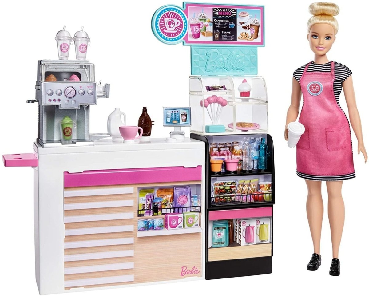 Coffee Shop Doll Playset - Barbie - The Toy Store