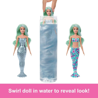 Color Reveal Doll Mermaid Series - Barbie - The Toy Store