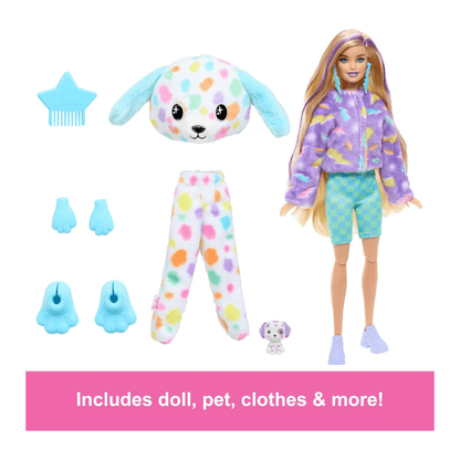 Cutie Reveal Dalmatian Doll Hrk41 - Barbie - The Toy Store