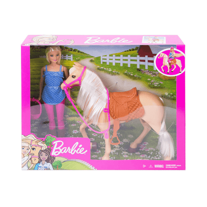 Doll and Horse Toy Set - Barbie - The Toy Store