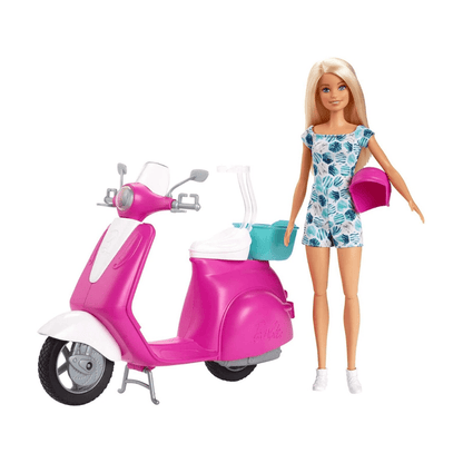 Doll & Scooter - Barbie - The Toy Store