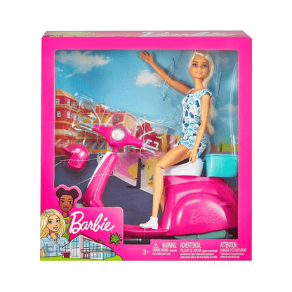 Doll & Scooter - Barbie - The Toy Store