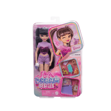 Renee Dream Besties doll in packaging, purple outfit with accessories in blister