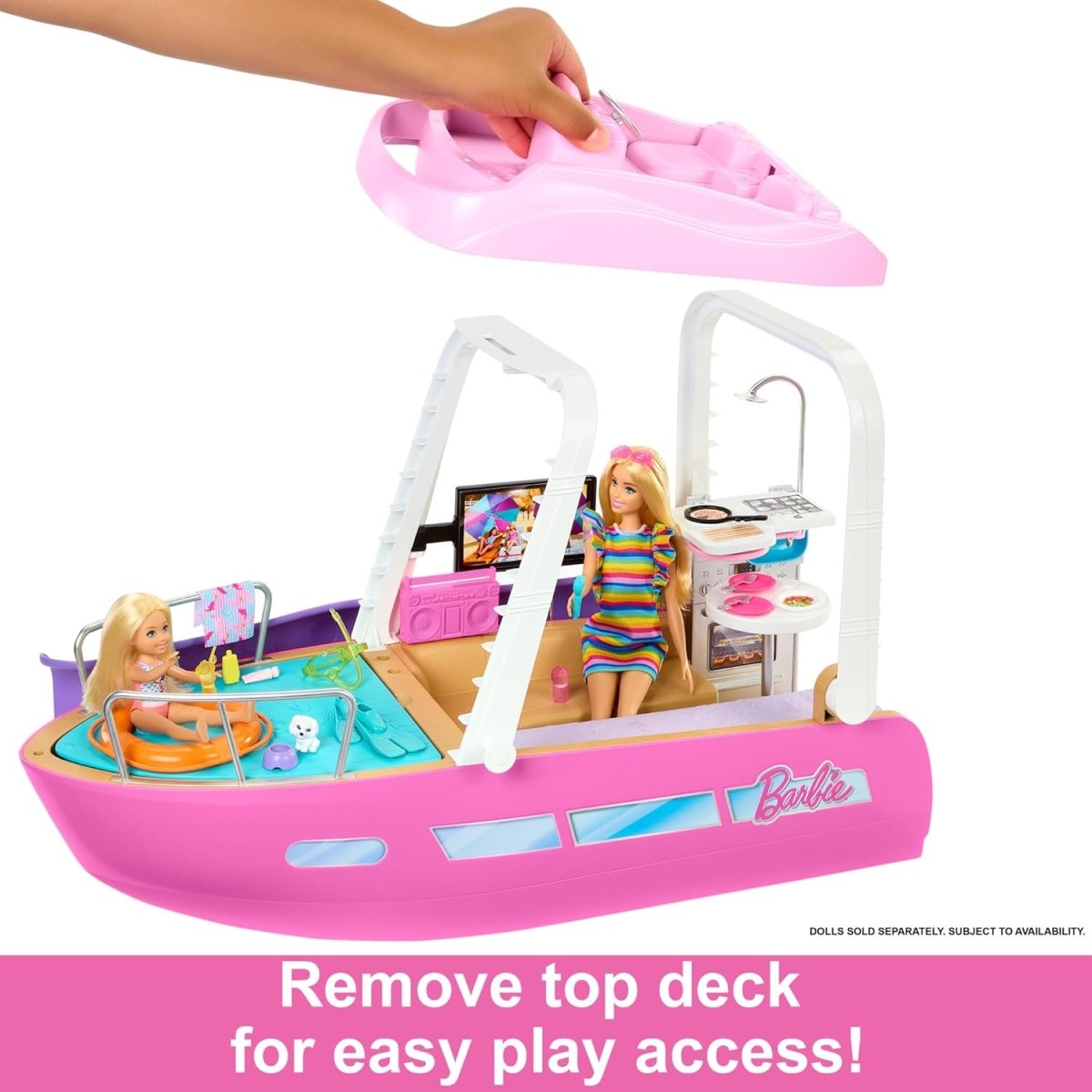 Dream Boat Playset with Pool - Barbie - The Toy Store