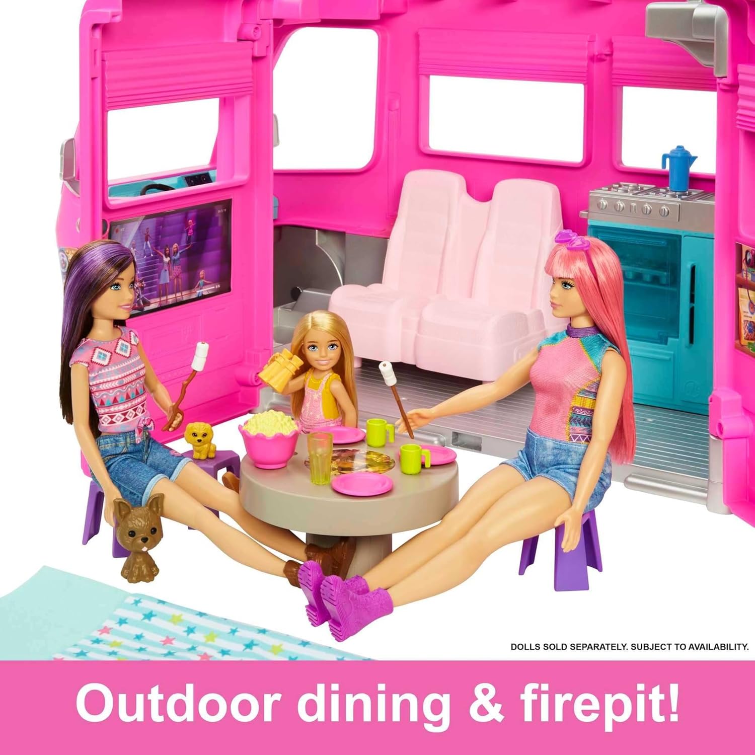 Dream Camper Vehicle Playset - Barbie - The Toy Store