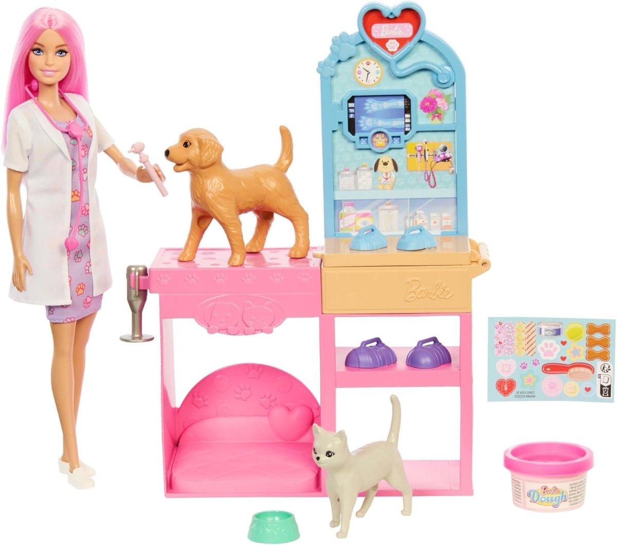 Fast Pet Doctor Clinic Playset - Barbie - The Toy Store