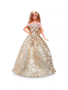 2025 Holiday Blonde Fashion Doll - Barbie - The Toy Store