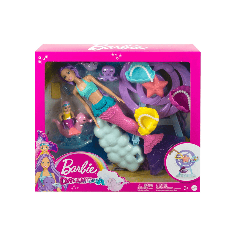 Mermaid Doll Nurturing Playset with Merbaby