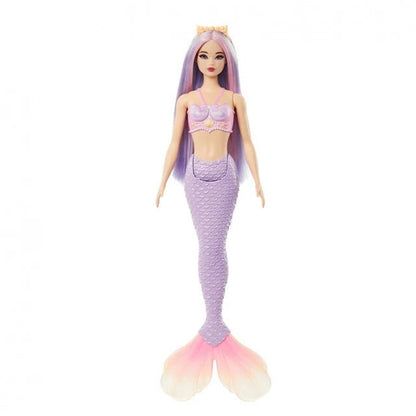 Mermaid Dolls With Colorful Hair - Barbie - Purple Tail - The Toy Store