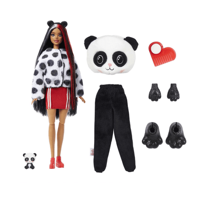Mini Land Cutie Reveal Panda Doll - Barbie - The Toy Store
