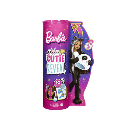 Mini Land Cutie Reveal Panda Doll - Barbie - The Toy Store