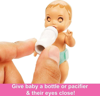 Skipper Babysitters Doll and Playset - Barbie - The Toy Store