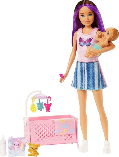 Skipper Babysitters Doll and Playset - Barbie - The Toy Store