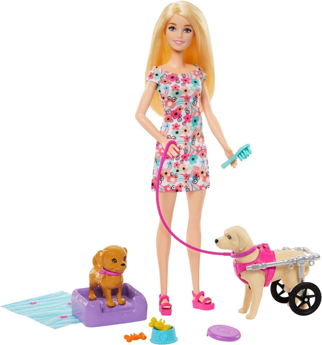 Walk & Wheel Pet Playset - Barbie - The Toy Store