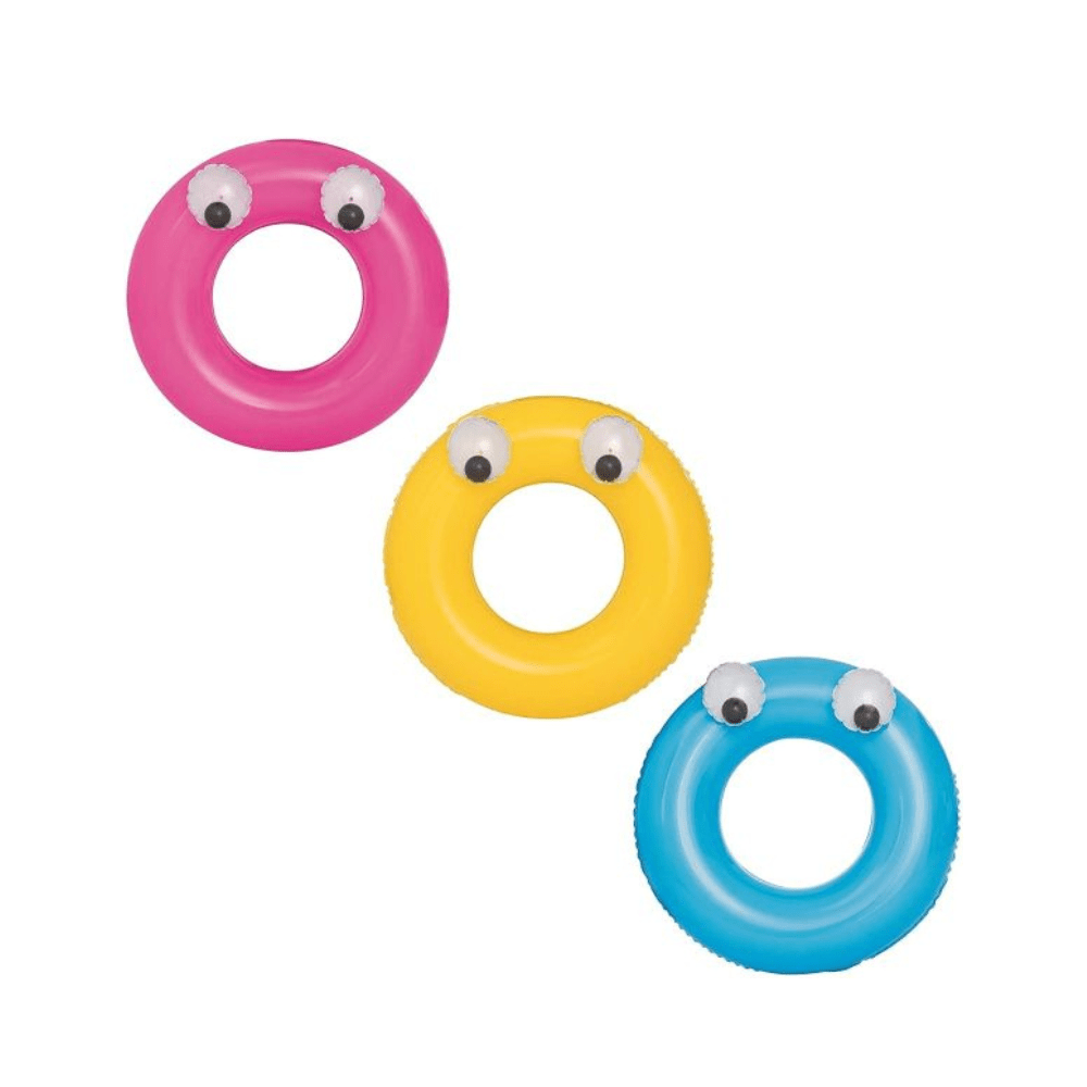 Big Eyes Floating Ring 91Cm - Bestway - The Toy Store