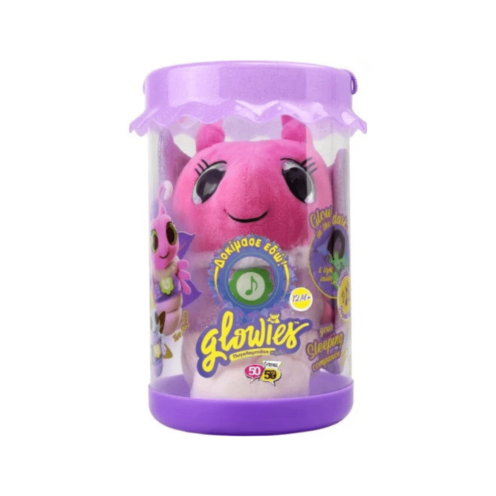 Glowies Plush Pink Firefly Toy - Biggies - The Toy Store