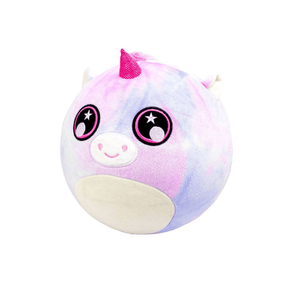Fantasy Inflatable Plush Ball Pink Unicorn - Biggies - The Toy Store