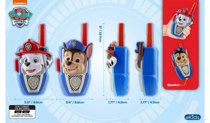 Walkie Talkies Chase and Marshall - BMD - The Toy Store