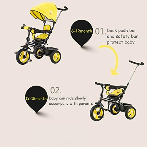 Steel Frame Kids Tricycle - Boso - The Toy Store