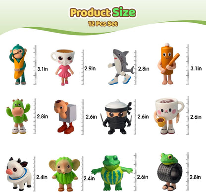 Italian Brain Box Italian Brainrot Mini Figure Mystery Pack | Blind Box Collectible – The ...