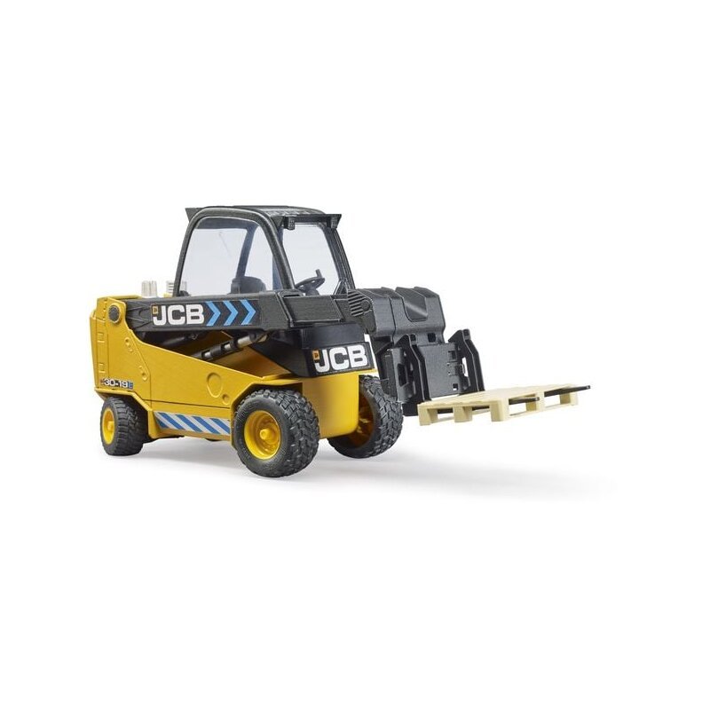 JCB Teletruck mit Palettengabel, gelb-schwarz