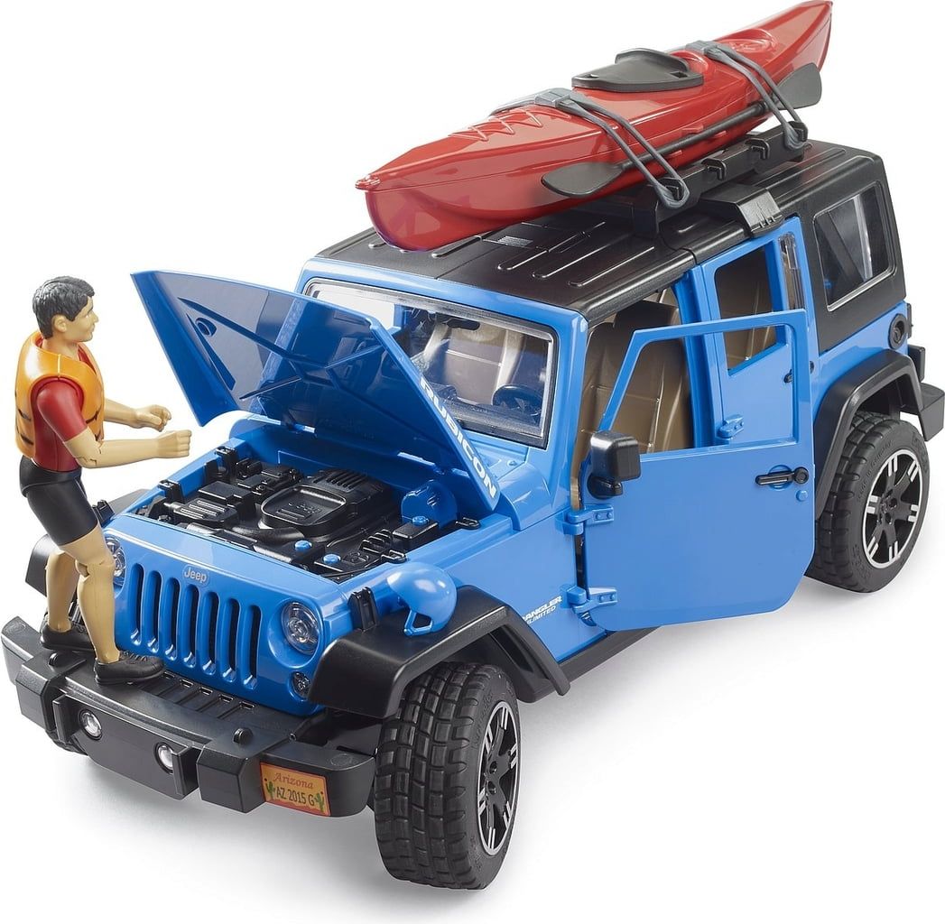 Jeep Wrangler Rubicon Toy - Bruder - The Toy Store