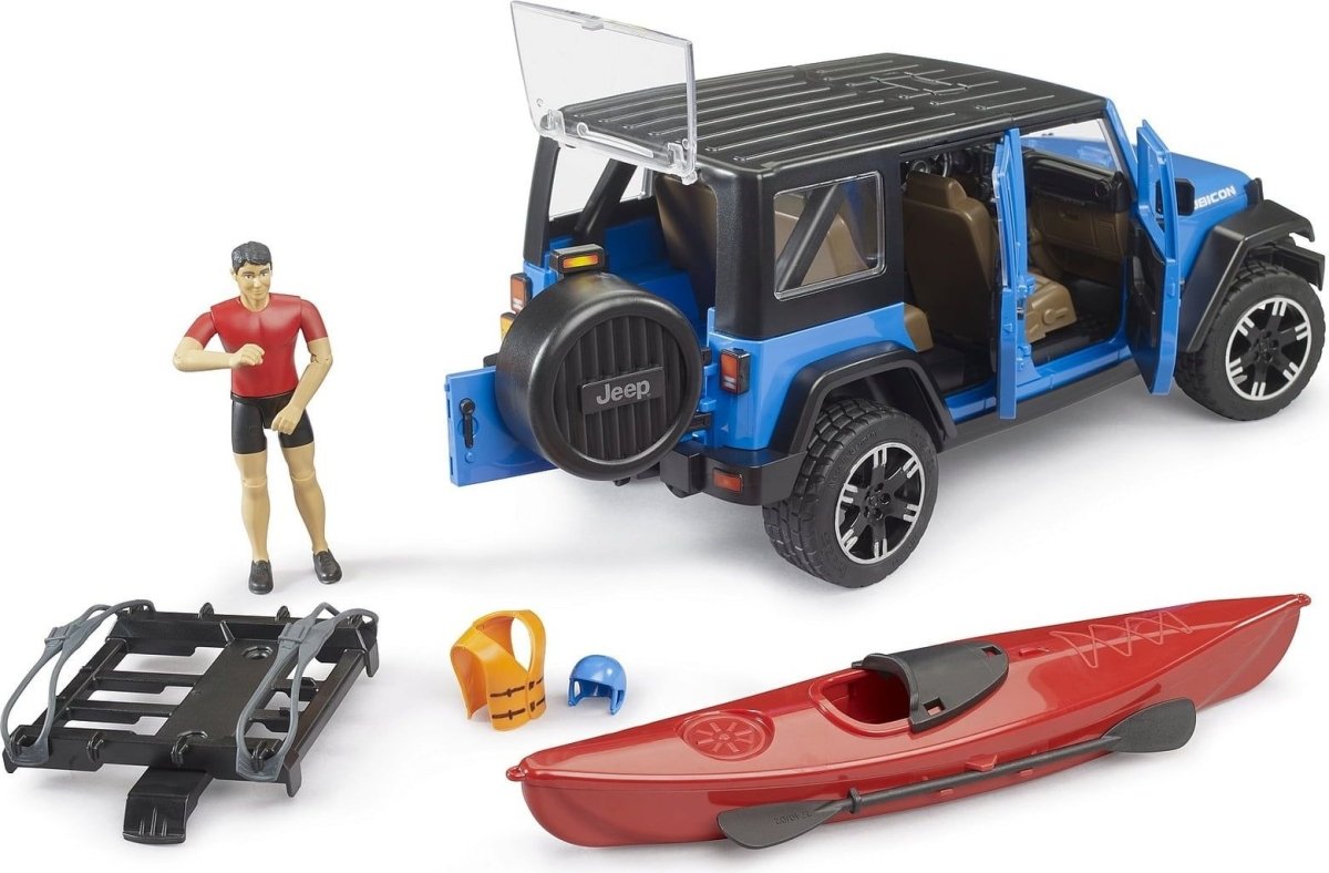 Jeep Wrangler Rubicon Toy - Bruder - The Toy Store