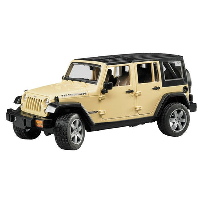 Jeep Wrangler Unlimited Rubicon Toy - Bruder - Beige - The Toy Store