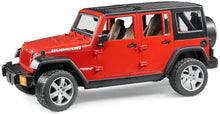 Jeep Wrangler Unlimited Rubicon Toy - Bruder - Red - The Toy Store