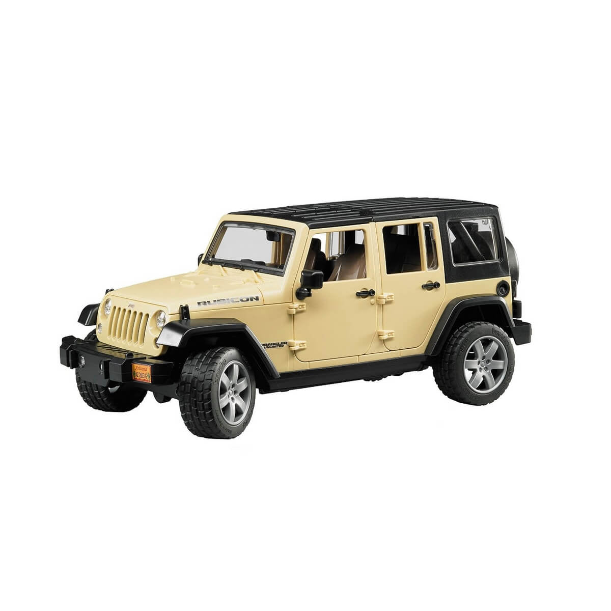 Jeep Wrangler Unlimited Rubicon Toy - Bruder - Red - The Toy Store