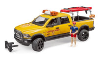 Ram 2500 Power Wagon Lifeguard W/ Figure - Bruder - The Toy Store
