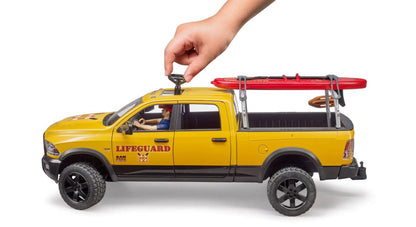 Ram 2500 Power Wagon Lifeguard W/ Figure - Bruder - The Toy Store