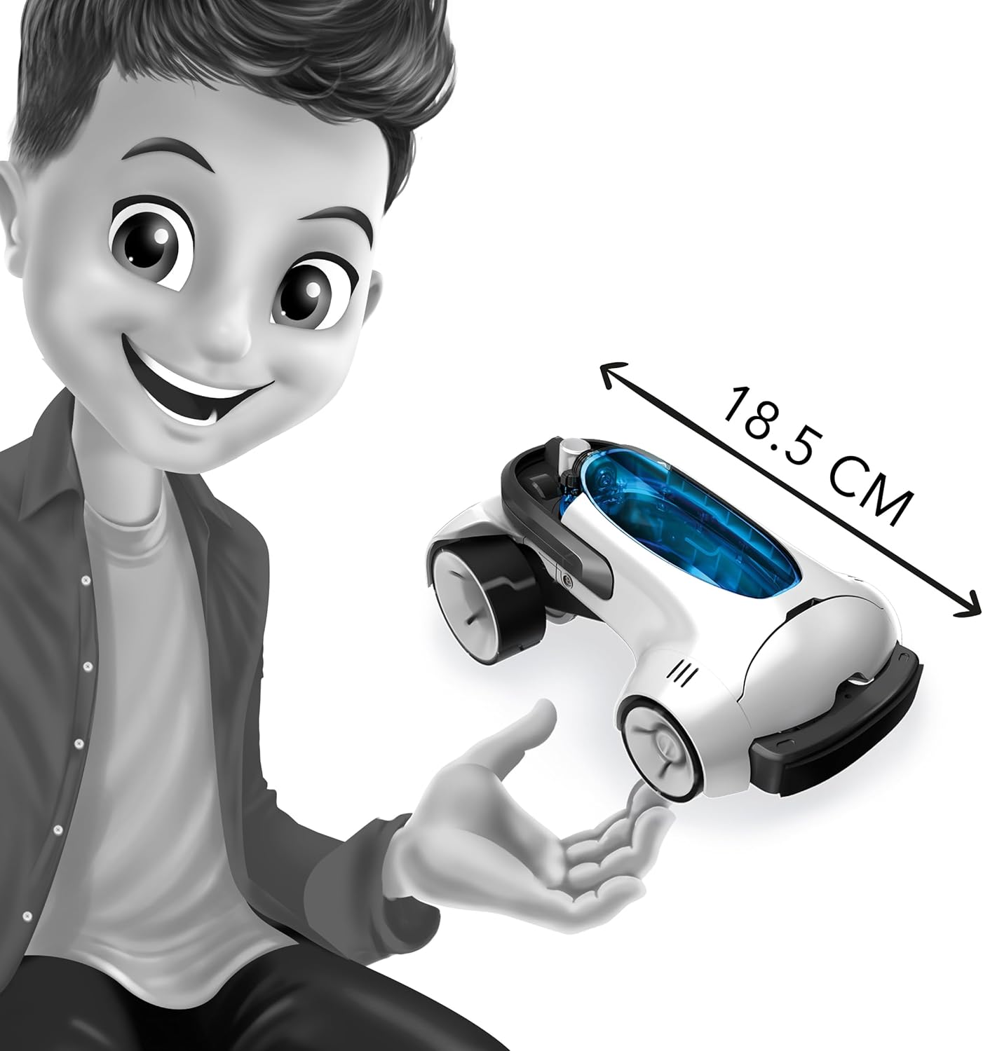 Air Powered Racing Car - Buki - The Toy Store