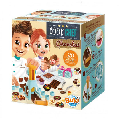 Cook Chef Chocolate Craft kit box by Buki, 20 chocolate recipes, 7+.