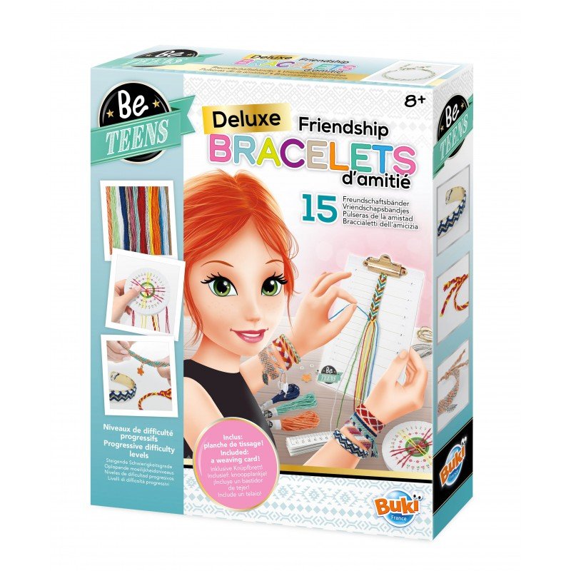 Deluxe Friendship Bracelets Kit - Buki - The Toy Store
