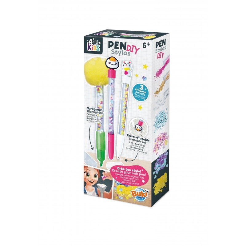 DIY Pens Kawaii Edition - Buki - The Toy Store