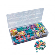 Box of Wooden Beads Colors - Buki France - The Toy Store