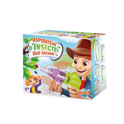 Bug Vacuum Critter Catcher : aspirateur d’insectes en boîte, violet et vert