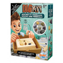 Dig Kit Rocks And Minerals - Buki France - The Toy Store