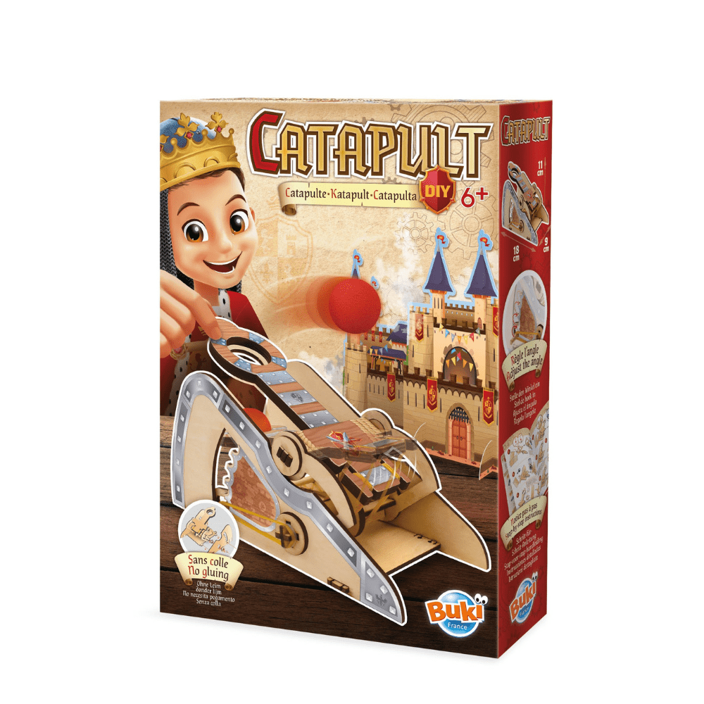 DIY Catapult Building Kit - Buki France - The Toy Store