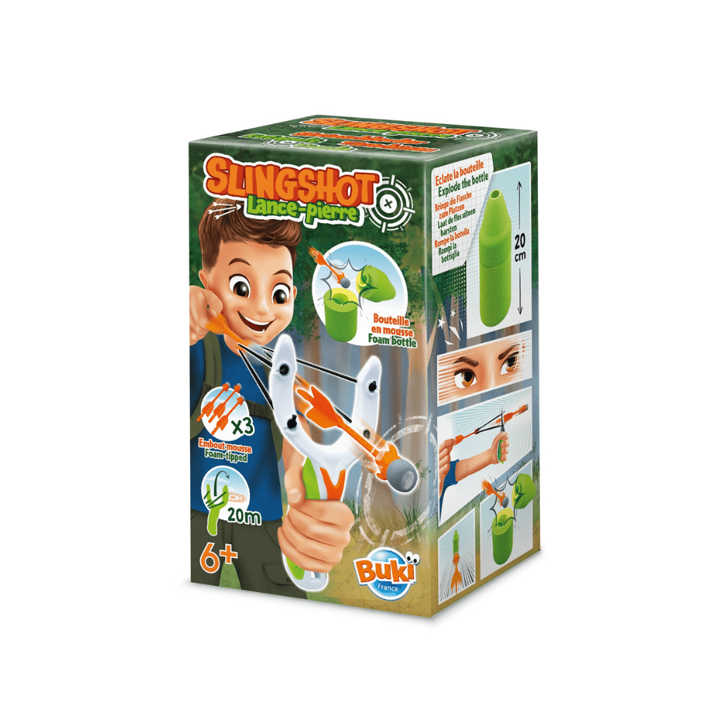 Slingshot with Foam Ammo - Buki France - The Toy Store