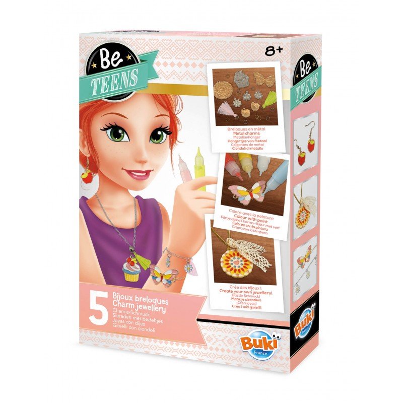 Charm Jewelry Making Kit - Buki - The Toy Store