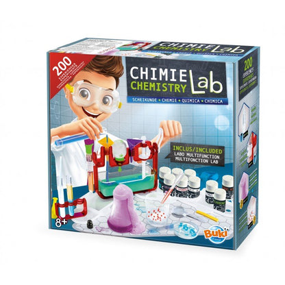 Chemistry Lab 200 Experiments Kit - Buki France - The Toy Store