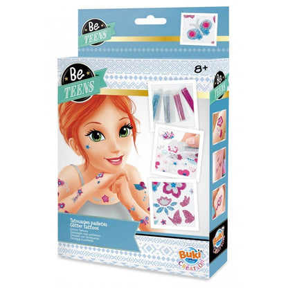 Glitter Temporary Tattoos - Buki France - The Toy Store