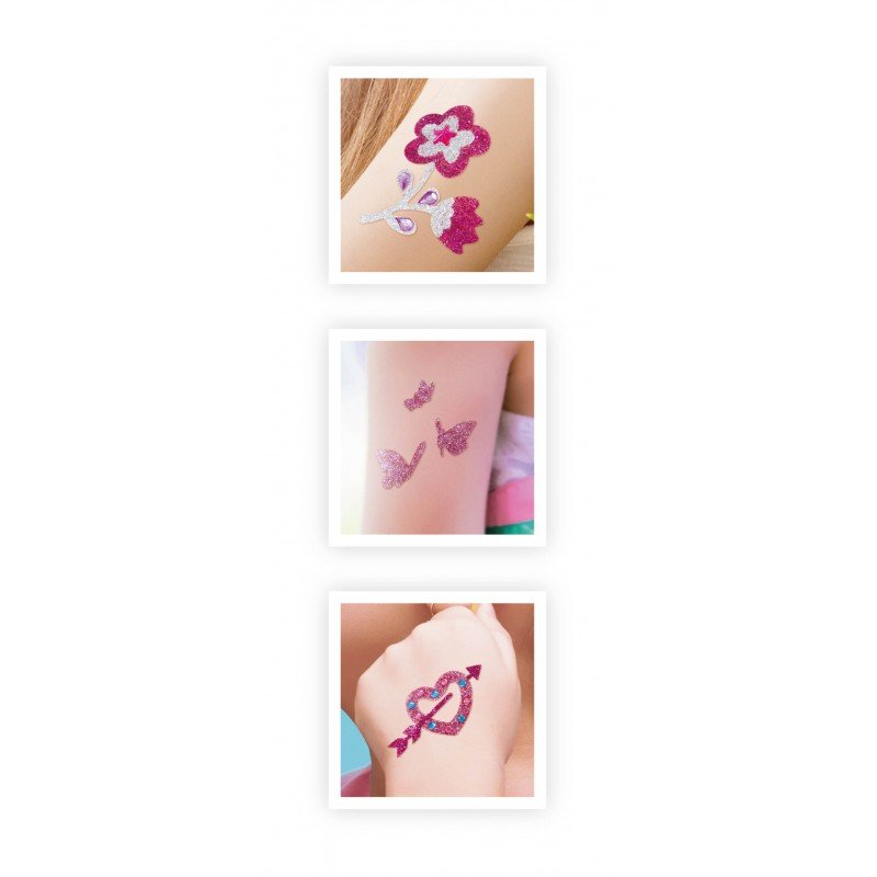 Glitter Temporary Tattoos - Buki France - The Toy Store