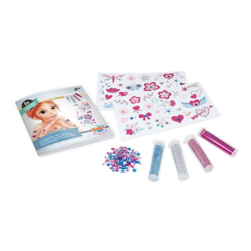 Glitter Temporary Tattoos - Buki France - The Toy Store