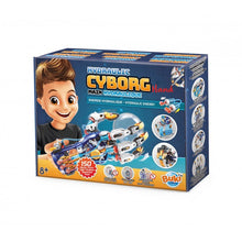 Hydraulic Cyborg Hand kit retail box with robotic hand parts and building guide