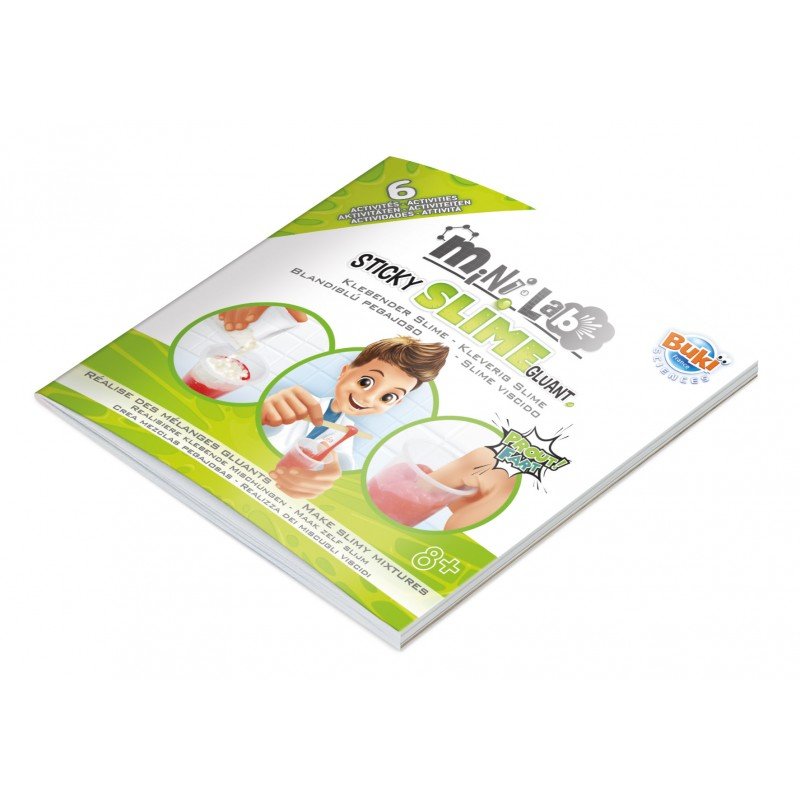 Mini Lab Sticky Slime Kit - Buki France - The Toy Store