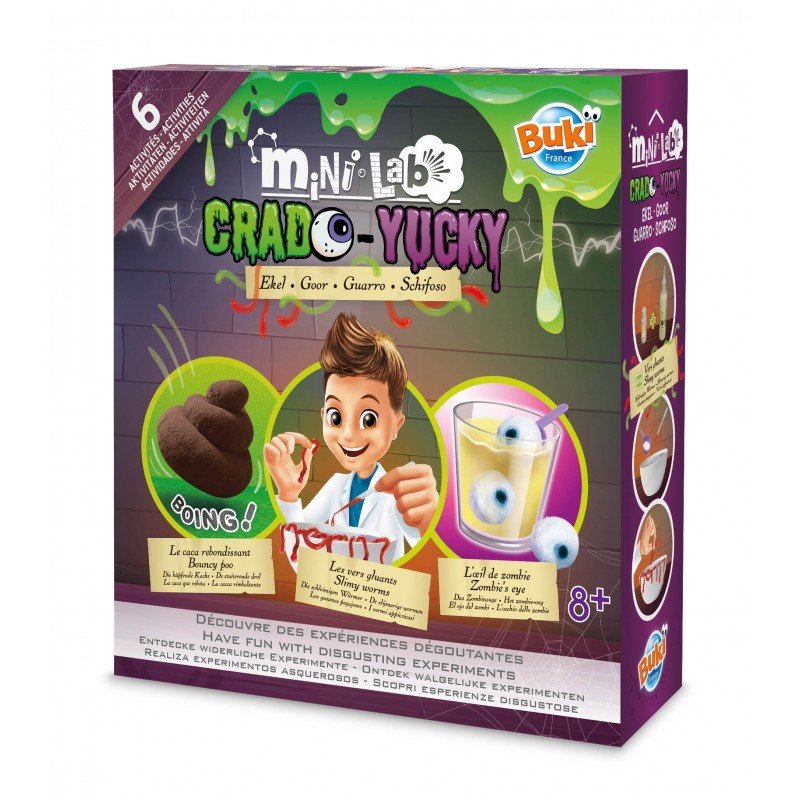 Mini Lab Magic Science Mini Lab Yucky Science Kit | Buki France – The Toy Store
