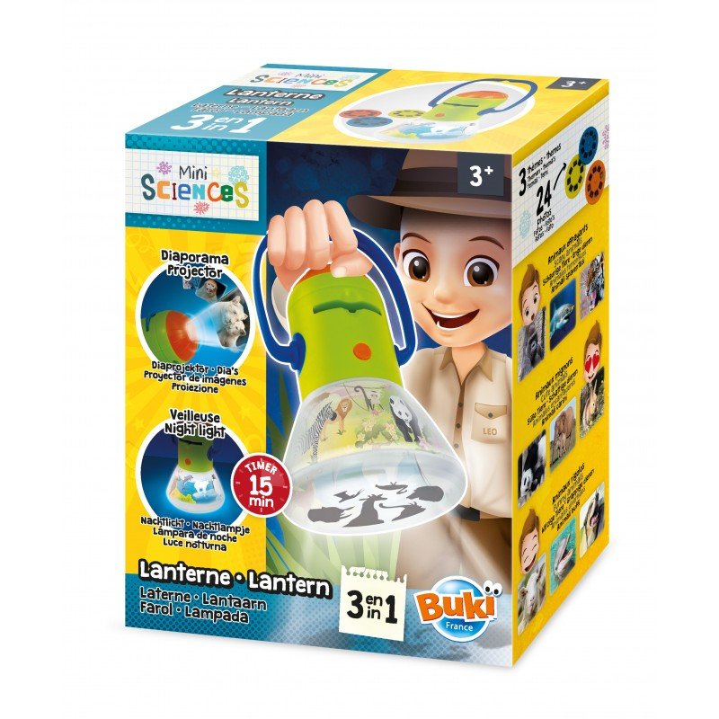 Mini Sciences 3 - in - 1 Lantern Kit - Buki France - The Toy Store
